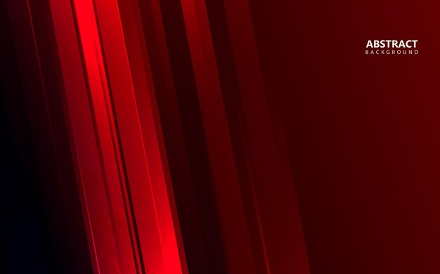Fondo de línea de rayas de color rojo abstracto