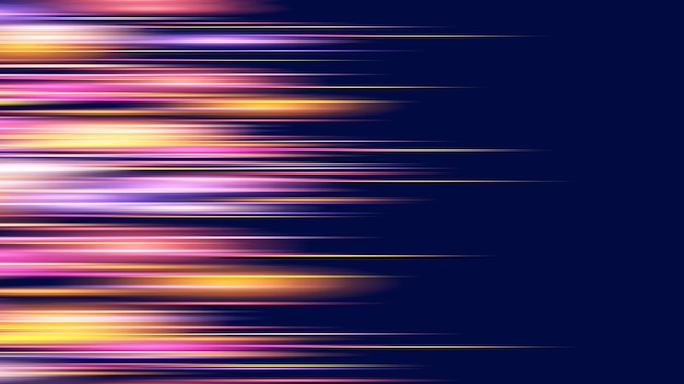 Fondo de línea de velocidad abstracta moderna Velocidad dinámica de movimiento de la luz Patrón de movimiento de velocidad de tecnología para el diseño de pancartas o carteles Ilustración vectorial