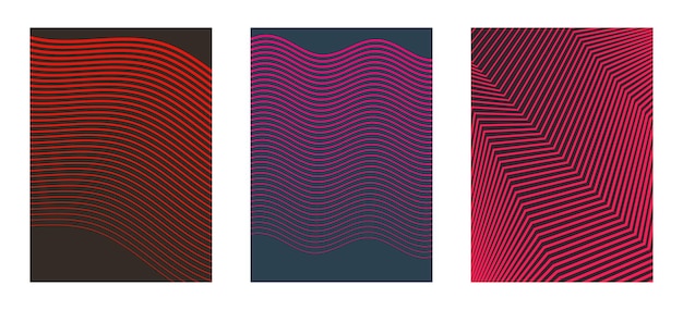 Fondo lineal Elementos de diseño Líneas poligonales Capa protectora para la plantilla de certificados de billetes Vector Líneas vectoriales de diferentes espesores, desde delgado a grueso EPS 10