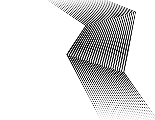 Fondo lineal Elementos de diseño Líneas poligonales07