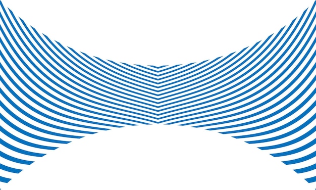Fondo de líneas abstractas azules