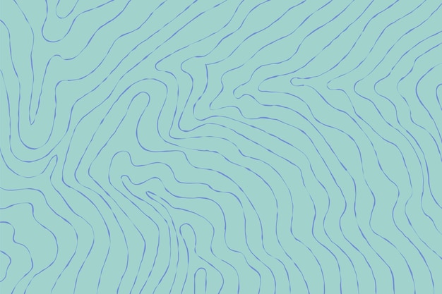 Fondo de líneas abstractas dibujadas a mano