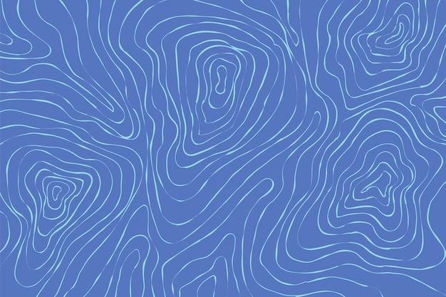 Fondo de líneas abstractas dibujadas a mano