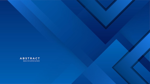 Fondo de líneas azules dinámicas degradado vectorial
