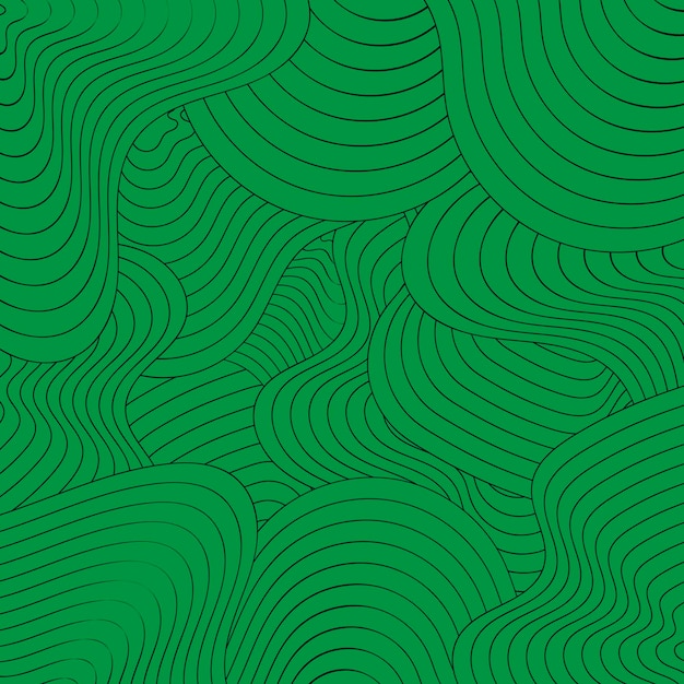 Fondo Líneas de contorno en mapas topográficos Patrón de mapa geográfico Conjunto vectorial de redes sociales