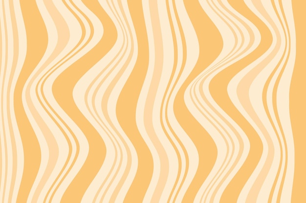 El fondo de las líneas de crema onduladas