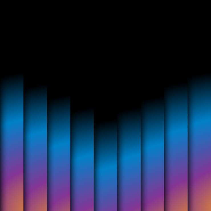 Vector fondo de líneas de degradado vertical