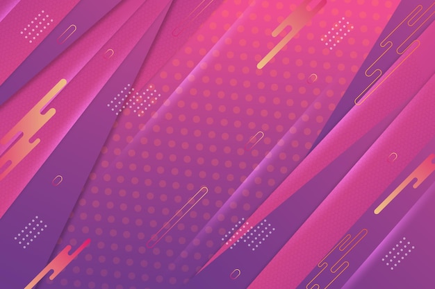 Fondo de líneas dinámicas de gradiente