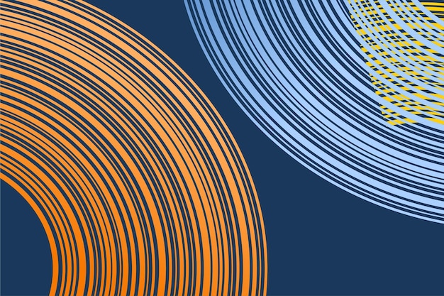 Fondo de líneas geométricas abstractas