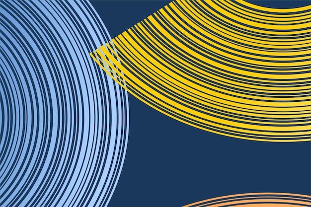 Fondo de líneas geométricas abstractas