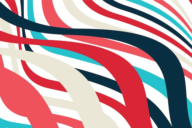 Fondo de líneas geométricas abstractas