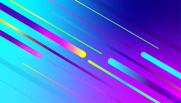 Fondo de líneas de movimiento abstracto gradiente