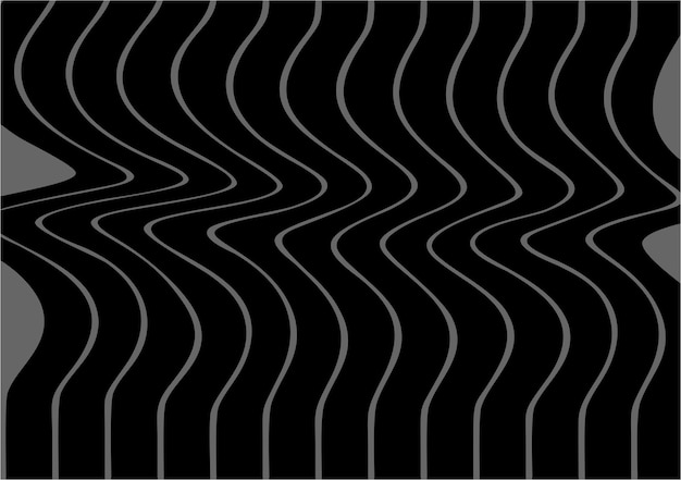 Fondo de líneas onduladas abstractas