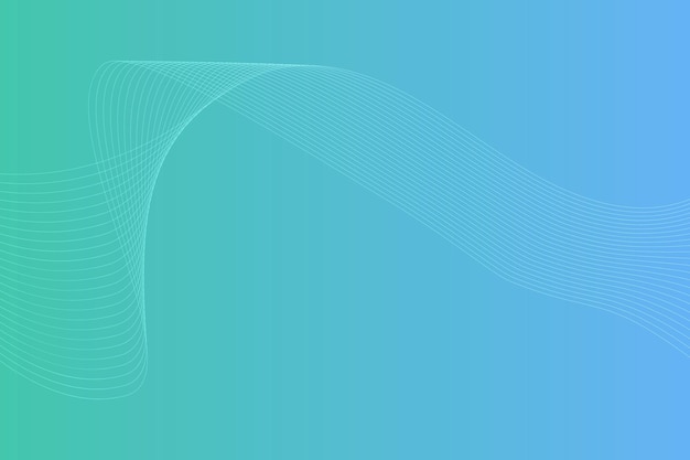Fondo de líneas onduladas de degradado moderno para negocios,