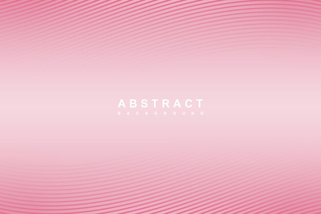 Fondo de líneas onduladas degradado rosa abstracto