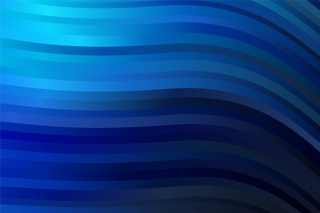 Fondo de líneas onduladas geométricas abstractas y coloridas