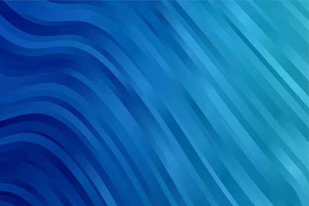 Fondo de líneas onduladas geométricas abstractas y coloridas