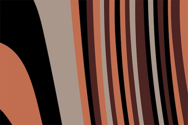 Fondo de líneas onduladas geométricas abstractas y coloridas