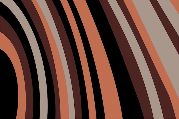 Fondo de líneas onduladas geométricas abstractas y coloridas