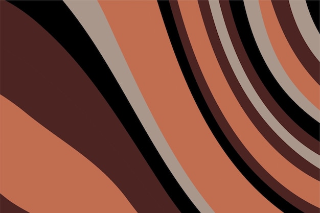 Fondo de líneas onduladas geométricas abstractas y coloridas
