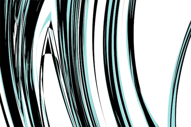 Fondo de líneas onduladas geométricas abstractas y coloridas