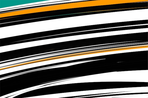 Fondo de líneas onduladas geométricas abstractas y coloridas
