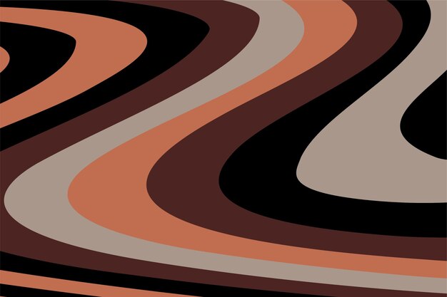 Fondo de líneas onduladas geométricas abstractas y coloridas