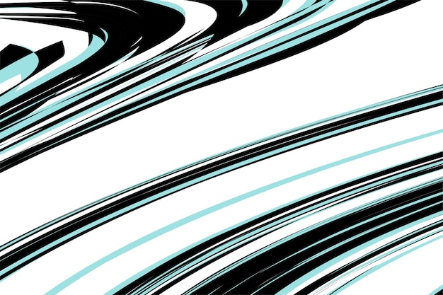 Fondo de líneas onduladas geométricas abstractas y coloridas