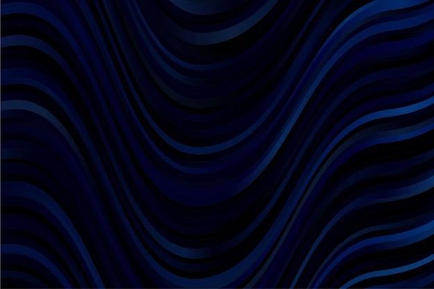 Fondo de líneas onduladas geométricas abstractas y coloridas