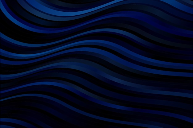 Fondo de líneas onduladas geométricas abstractas y coloridas