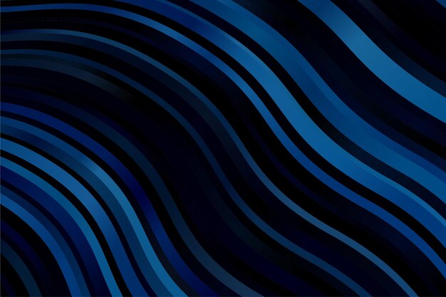 Fondo de líneas onduladas geométricas abstractas y coloridas