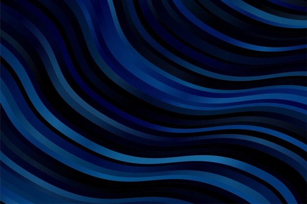 Fondo de líneas onduladas geométricas abstractas y coloridas