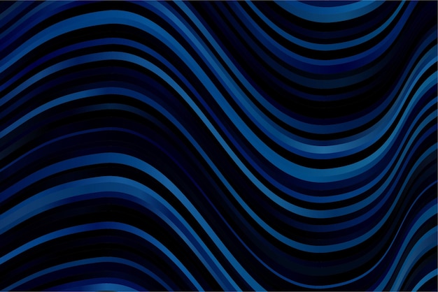 Fondo de líneas onduladas geométricas abstractas y coloridas