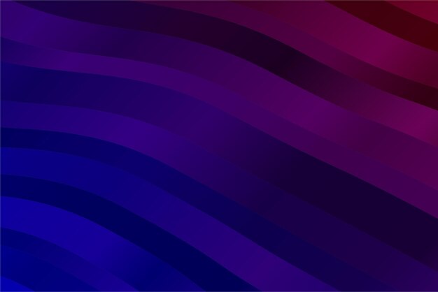 Fondo de líneas onduladas geométricas abstractas y coloridas