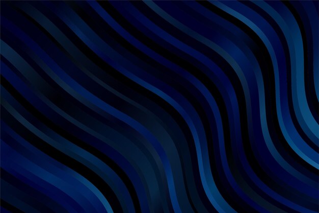 Fondo de líneas onduladas geométricas abstractas y coloridas