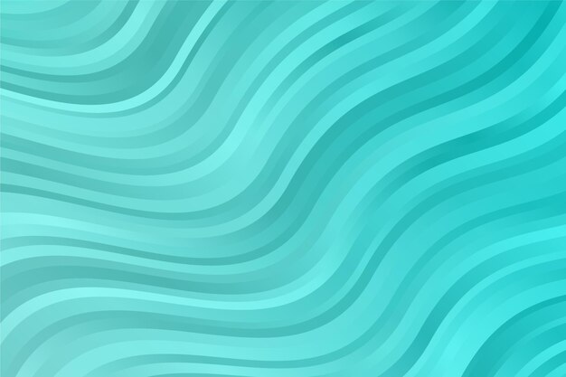 Fondo de líneas onduladas geométricas abstractas y coloridas