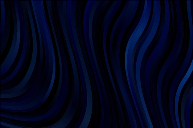 Fondo de líneas onduladas geométricas abstractas y coloridas
