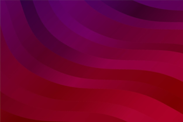 Fondo de líneas onduladas geométricas abstractas y coloridas