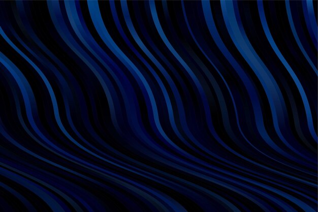 Fondo de líneas onduladas geométricas abstractas y coloridas