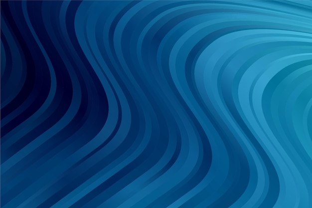 Fondo de líneas onduladas geométricas abstractas y coloridas