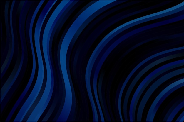 Fondo de líneas onduladas geométricas abstractas y coloridas