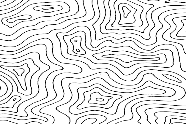 Fondo de líneas onduladas geométricas abstractas