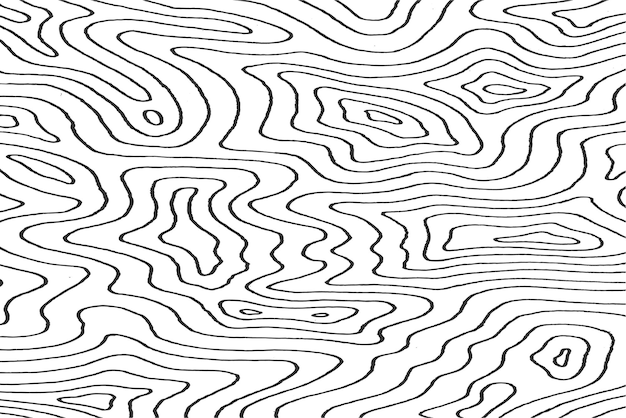 Fondo de líneas onduladas geométricas abstractas