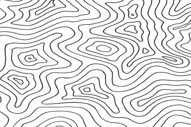 Fondo de líneas onduladas geométricas abstractas