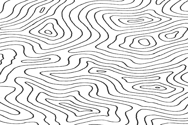 Fondo de líneas onduladas geométricas abstractas
