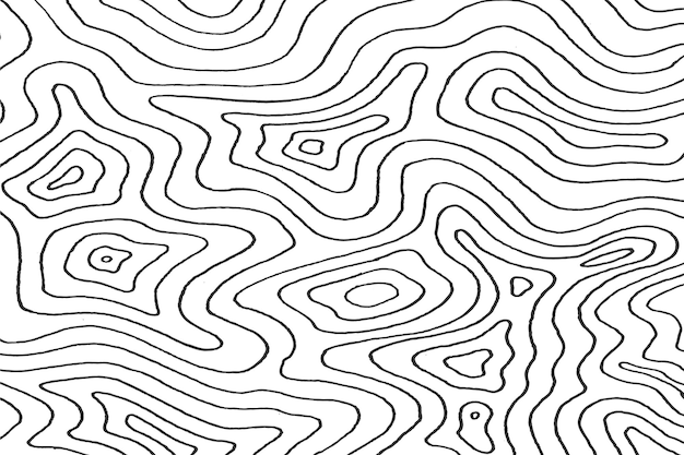 Fondo de líneas onduladas geométricas abstractas