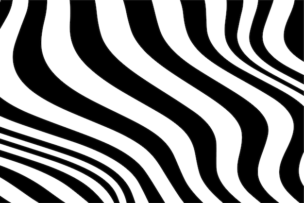 Fondo de líneas onduladas geométricas abstractas