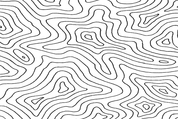 Fondo de líneas onduladas geométricas abstractas
