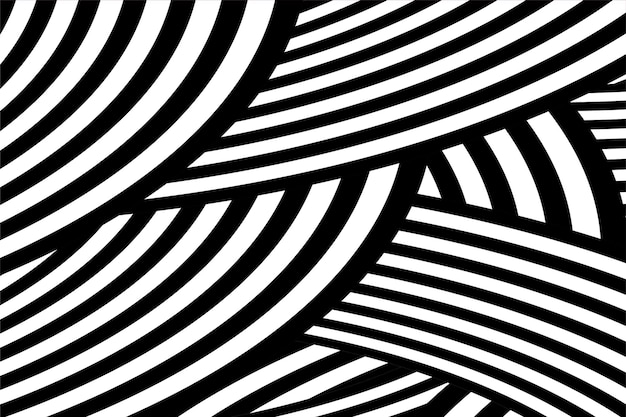 Fondo de líneas onduladas geométricas abstractas