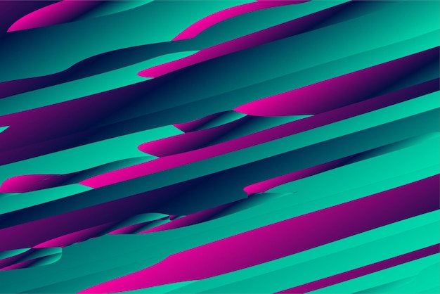 Fondo de líneas onduladas geométricas abstractas